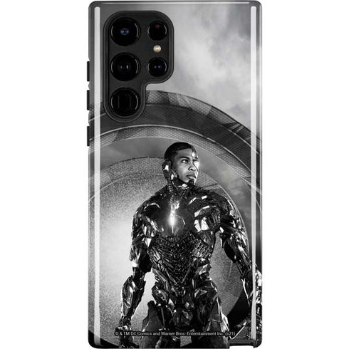 The Justice League (2017) Cyborg Poster Galaxy S25 Ultra Impact Case